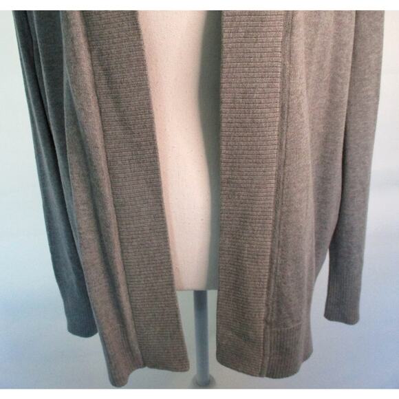 Worthington Women's Plus Long Sleeve Gray Open Front Cardigan Sweater NWT 1X - Picture 3 of 10